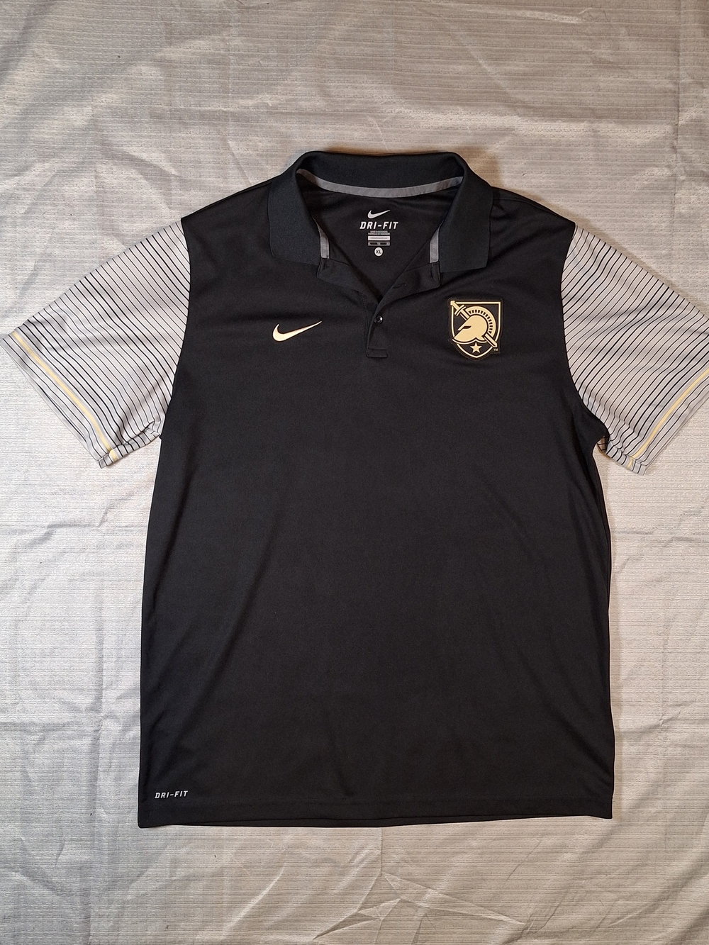 Army West Point Knights Nike Dri-fit Men’s Black Polo